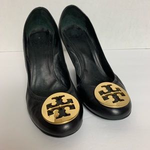 Tory Burch Wedge Pumps. Size 6.5